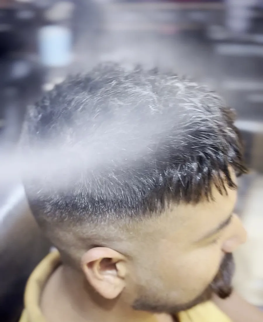 Real clean fade result