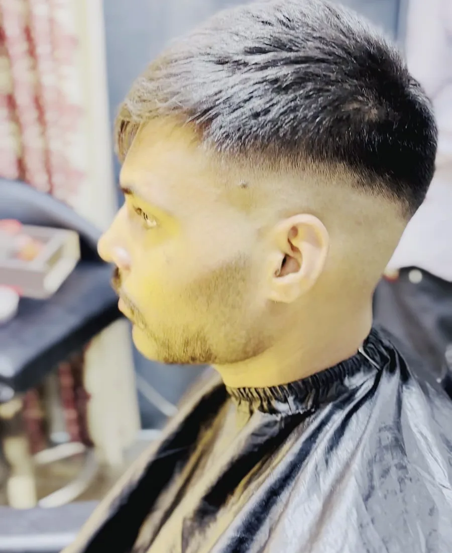 Real fade haircut result