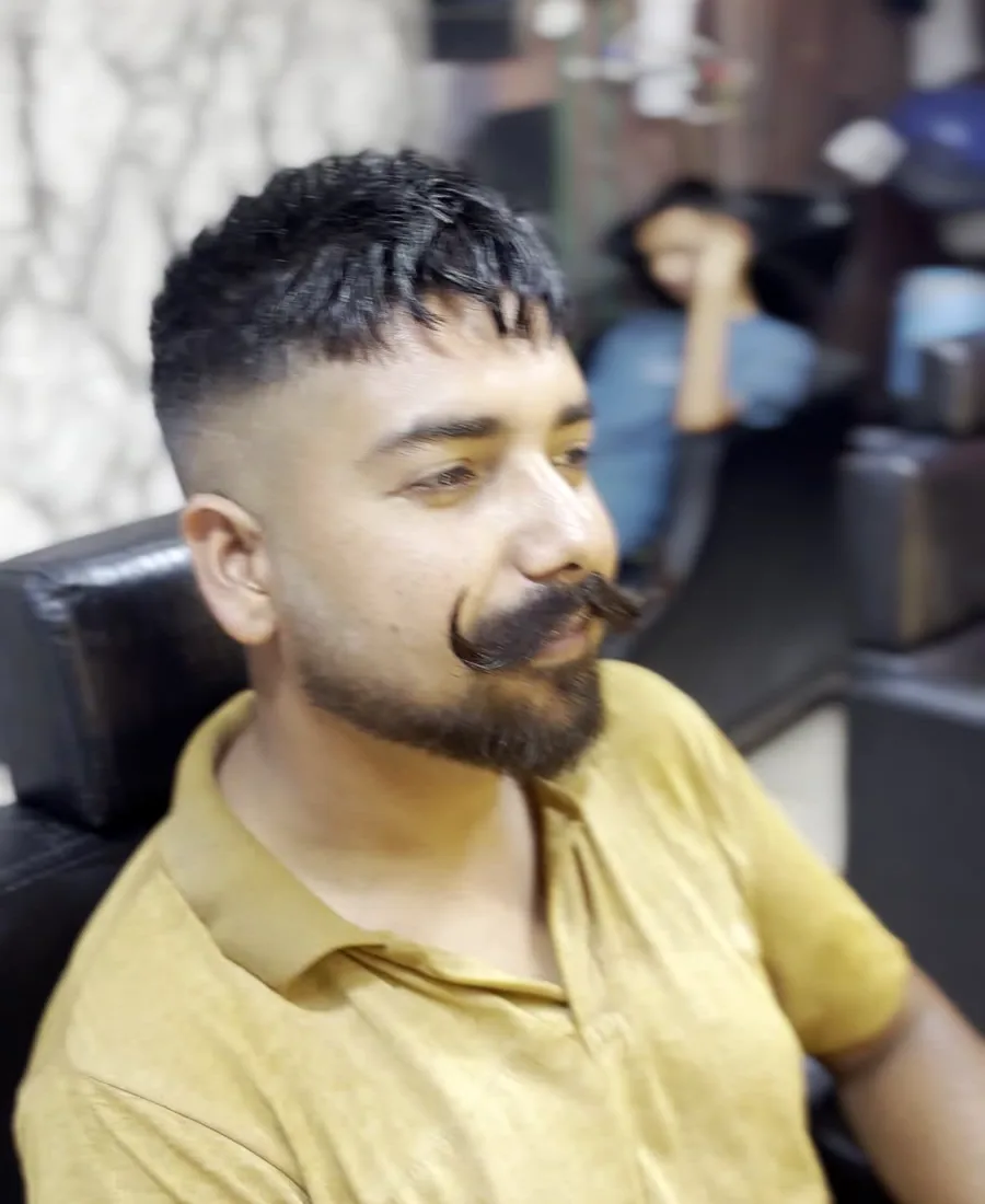 Real haircut result