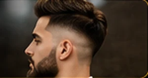 Haircut and styling
